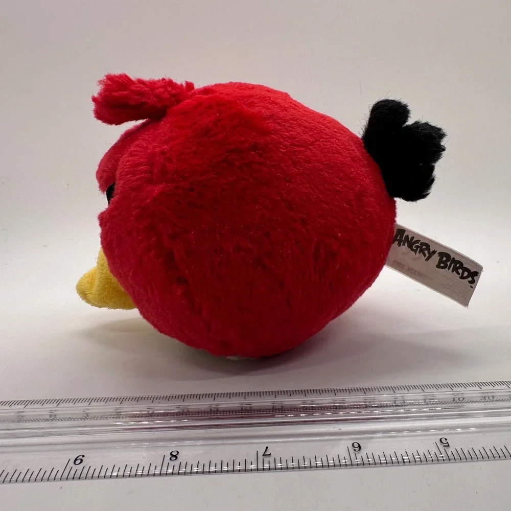 Angry Birds Red Bird Plush Stuffed Animal Toy Collectible 5